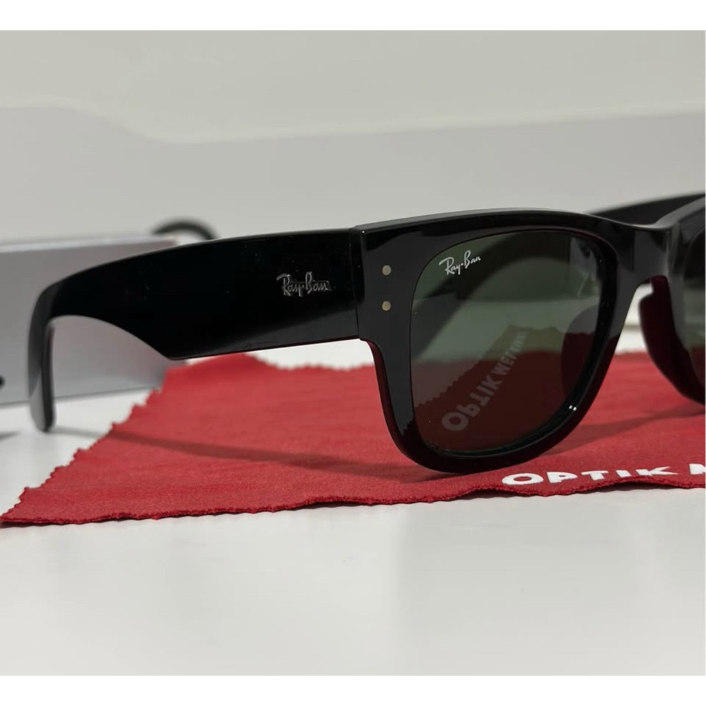 RAYBAN MEGA WAYFARER (green lens)
