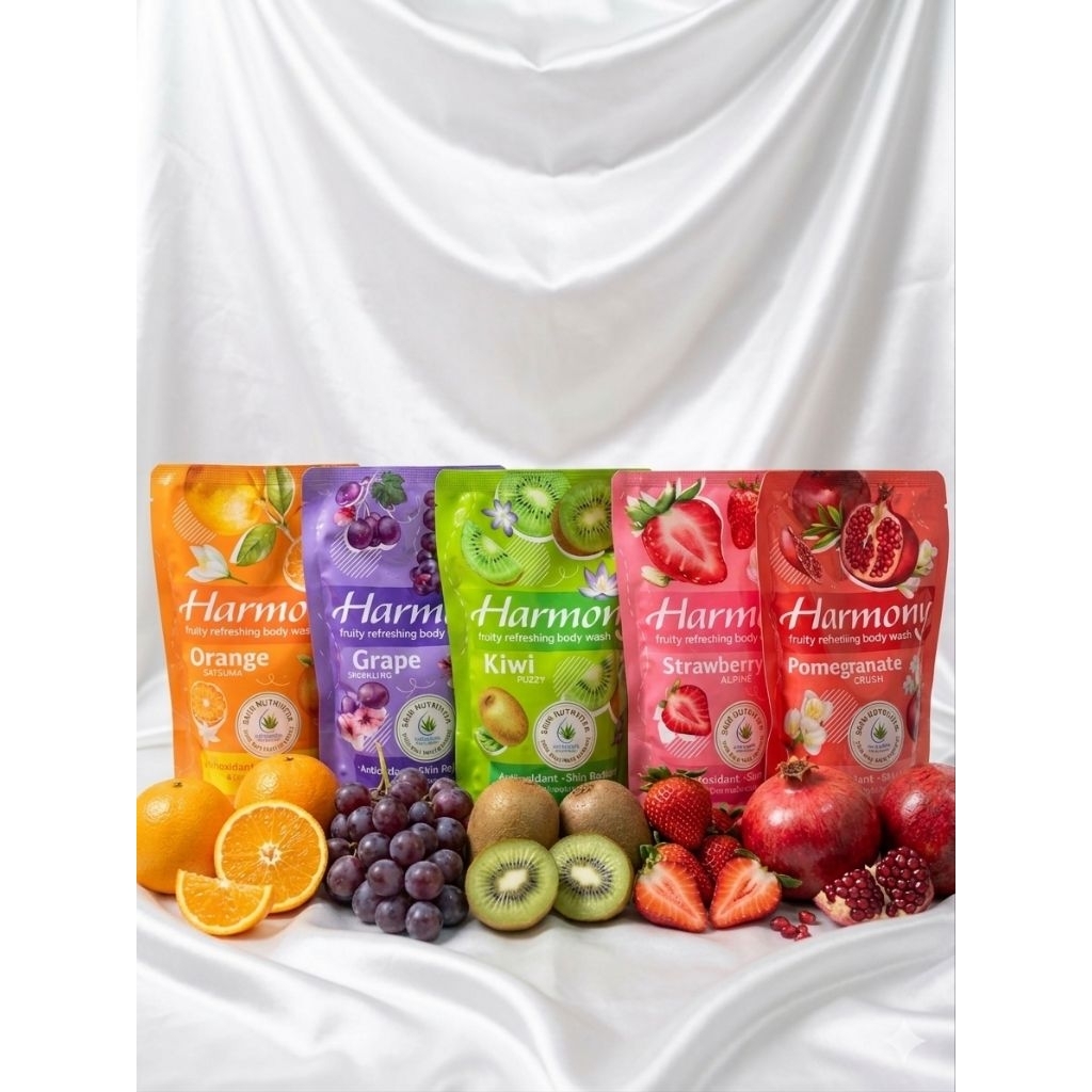 SABUN CAIR HARMONY (HARMONY FRUTY REFRESHING BODY WASH)