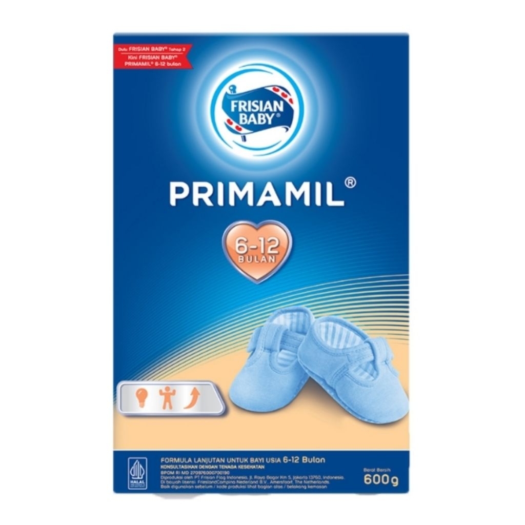 Frisian Flag Primamil Susu Formula Bubuk Bayi 6-12 Bulan 360gr / 600gr