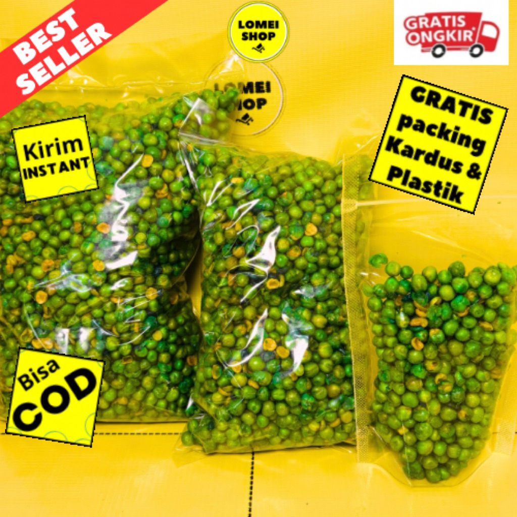 KACANG POLONG / KACANG JAIPONG / SNACK KACANG