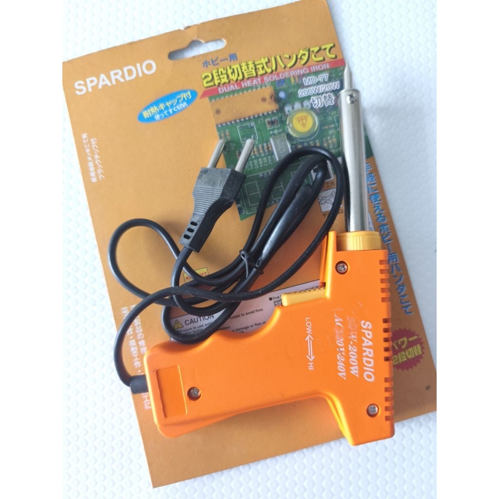 Solder tembak Spardio / solder tembak murah biasa