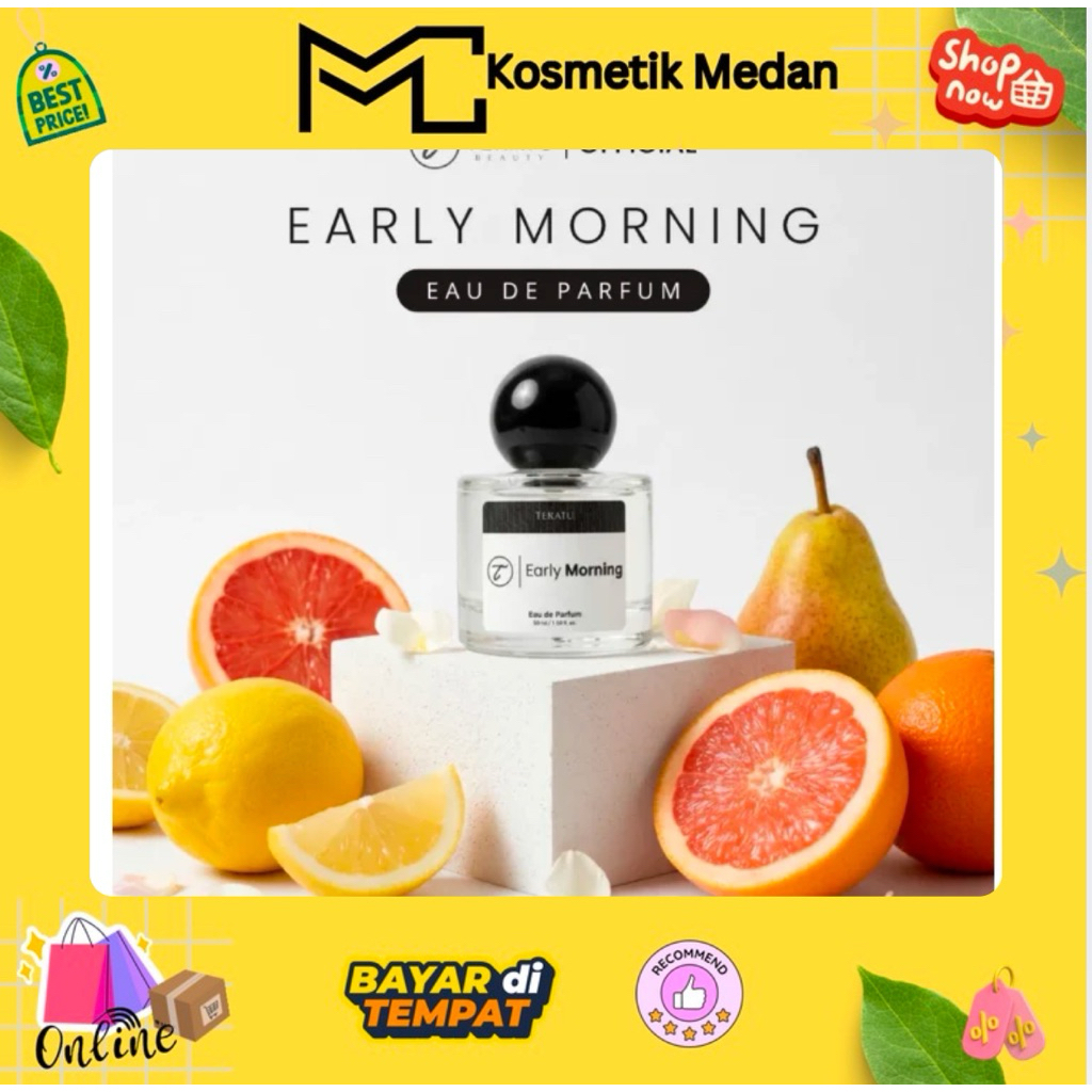 TERATU BEAUTY Eau de Parfum EDP Early Morning (Parfum Tahan Lama Wanita EDP Teratu Beauty Parfum Ter