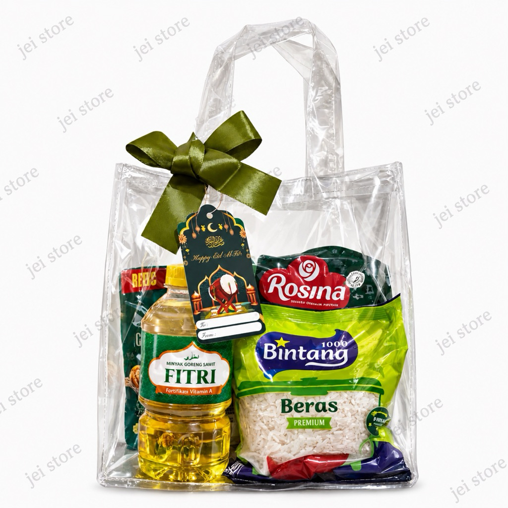 Hampers Sembako 19RB Murah | Paket Berkat Tahlilan Sedekah Lebaran | Isi Lengkap