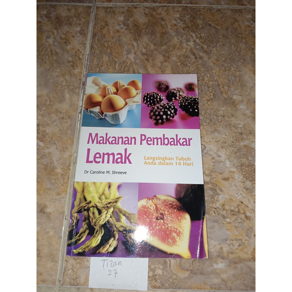 Buku Makanan pembakar lemak - Dr Caroline