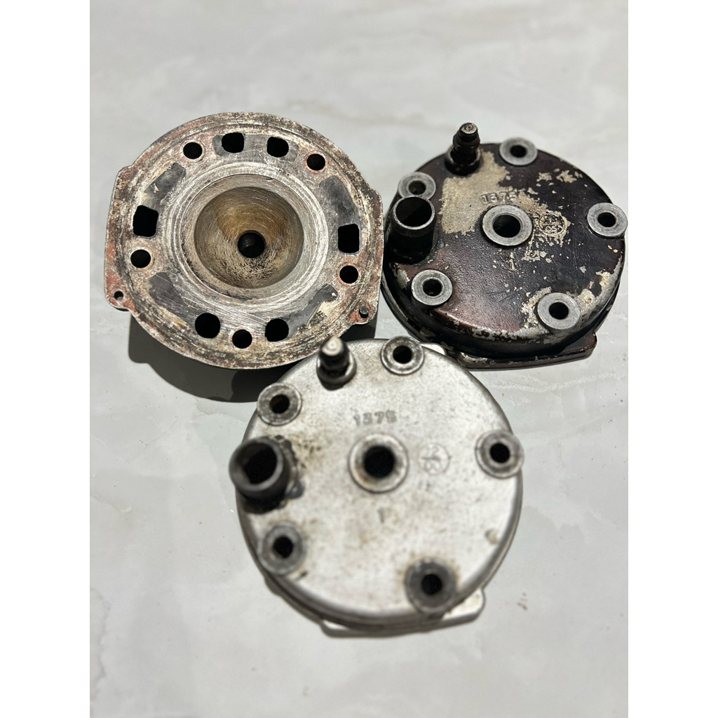 DEKSEL HEAD KOP ORIGINAL KAWASAKI NINJA 2TAK KRR150 RR SS R SUPER KIPS KATALIS PALADIUM ASLI LEPASAN