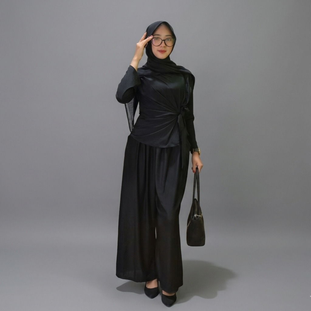 [New produk] One Set Setelan Jersey Premium Tebal Kekinian ModelAdem Jumbo Kasual/ Terbaru  Set Jers