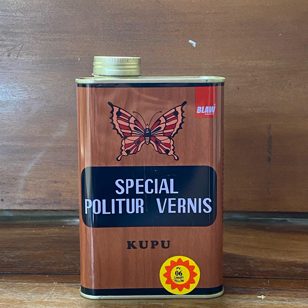 POLITUR VERNIS KUPU SPECIAL warna CANARY YELLOW (PV 06) 750ML 750CC