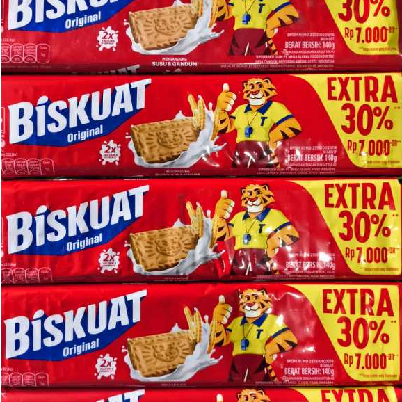 BISKUAT ORIGINAL EXTRA 30% 140GR