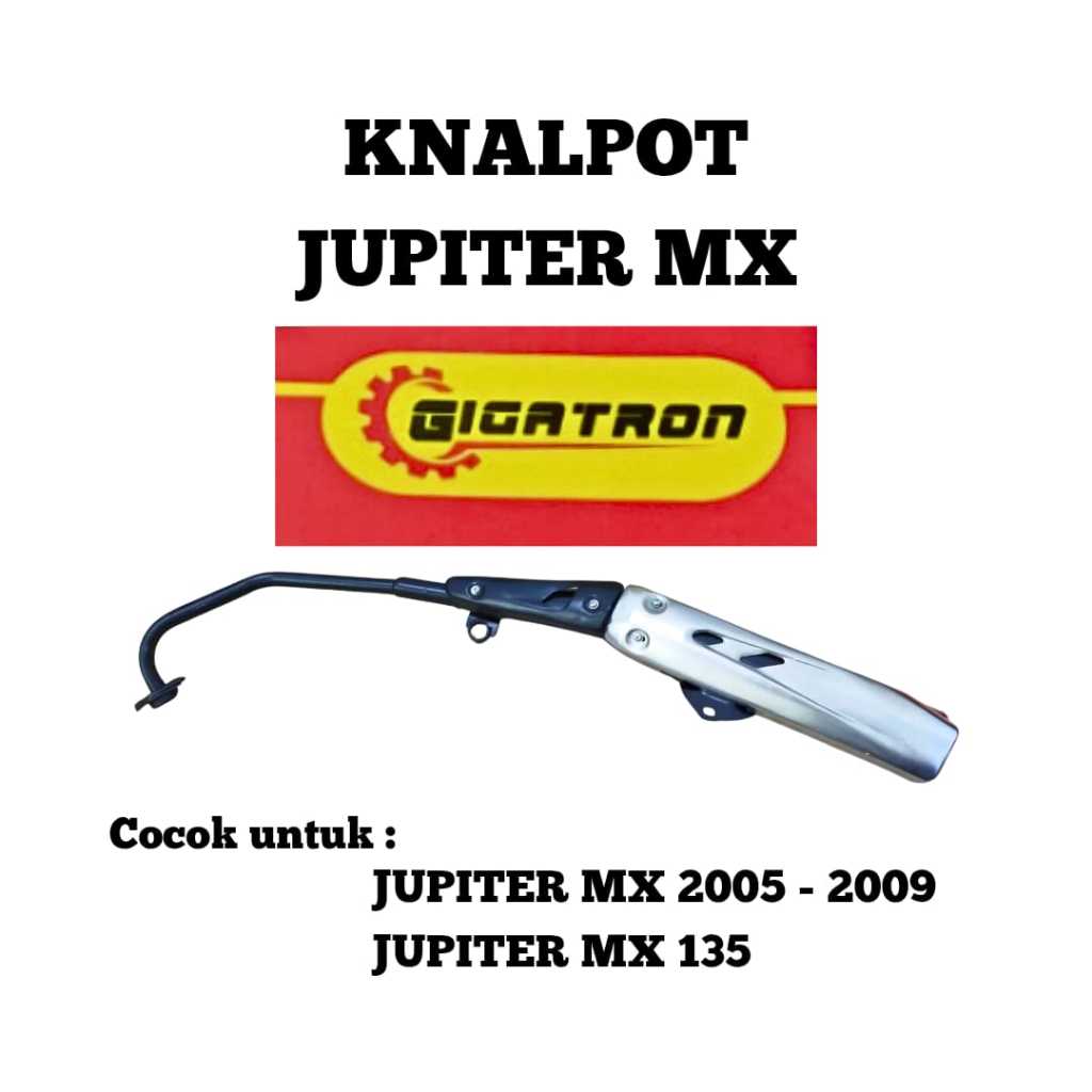 KNALPOT JUPITER MX / JUPITER MX 135 2005 2006 2007 2008 2009 GIGATRON