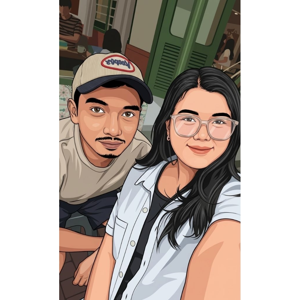 Jasa Edit Foto Kartun Art / Vector / Ilustrasi Murah (Softfile)