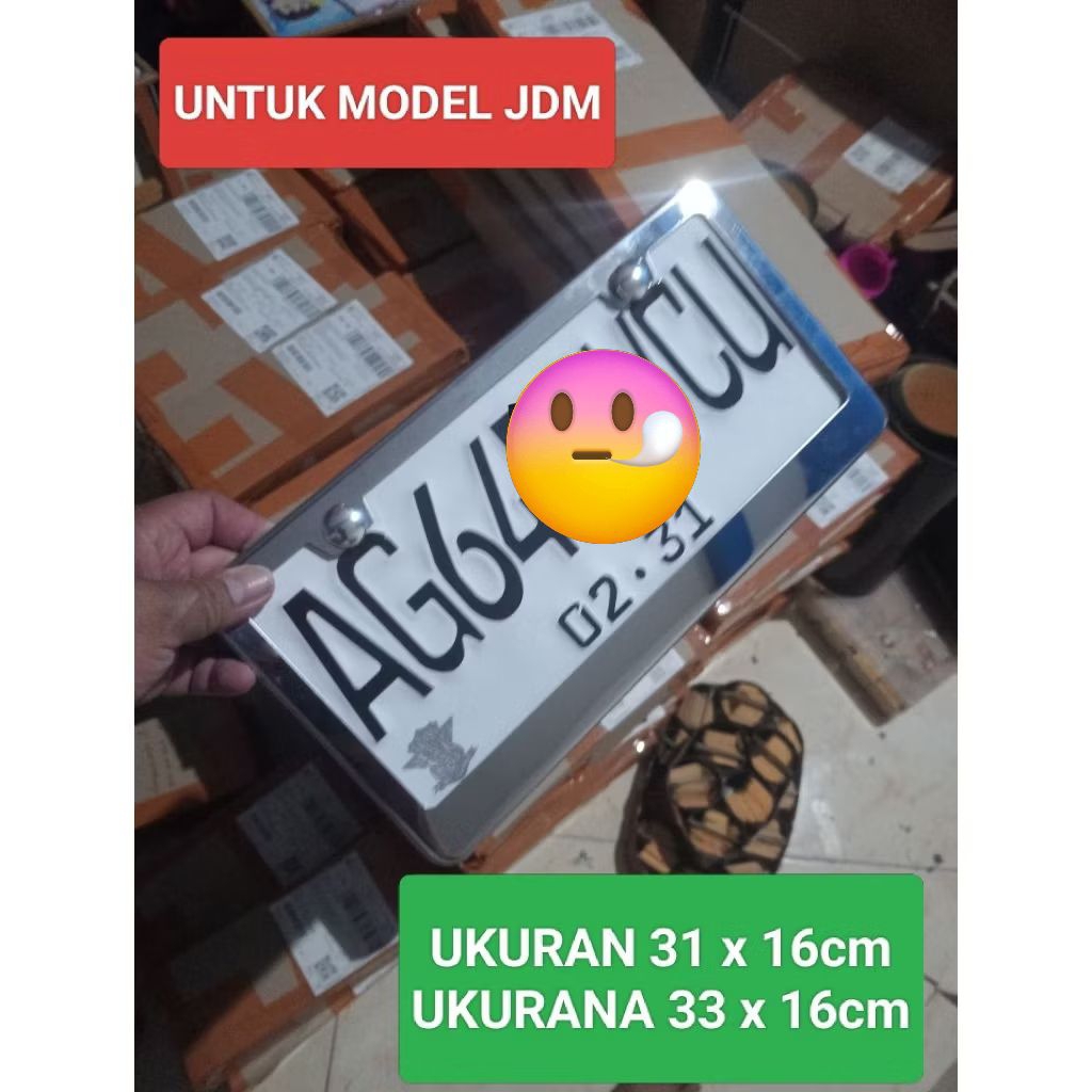 COVER / FRAME PLAT JDM // PLAT JDM // PLAT WEDINGG // PLAT KONTES JDM