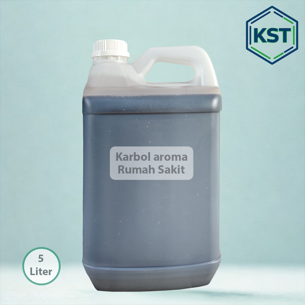 Karbol Cair Pembersih Antibakteri Aroma Rumah Sakit - 5 L