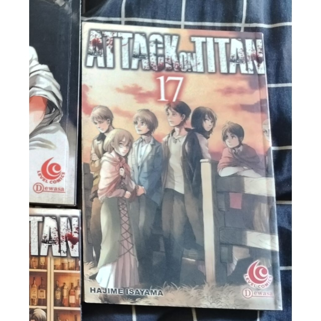 komik manga Attack on Titan 17
