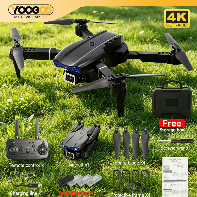 E88 Drone/E99 Drone 4k HD Dual Camera Shoot Original Outdoor Smart Drone Dual Kamera Drone