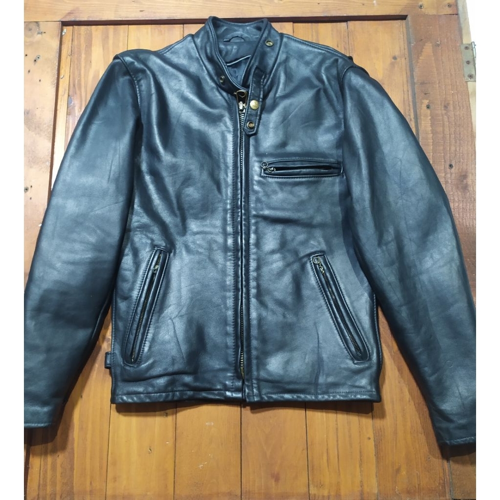 JAKET  SCHOTT NYC 641SP GOLD NOT LINNER