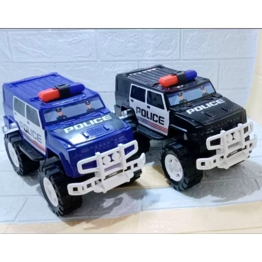 Mainan Mobil Jeep Polisi Ukuran Jumbo Mainan Anak Jip Police Dan Jeep Fire Rescue