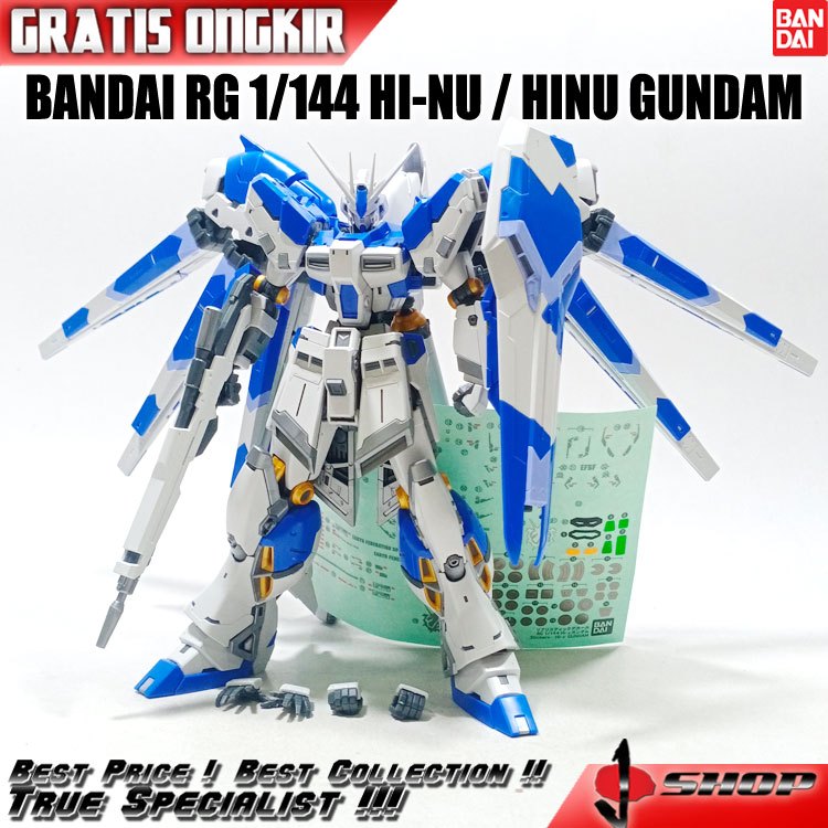 BANDAI RG 1/144 HI-NU  HINU GUNDAM RG434