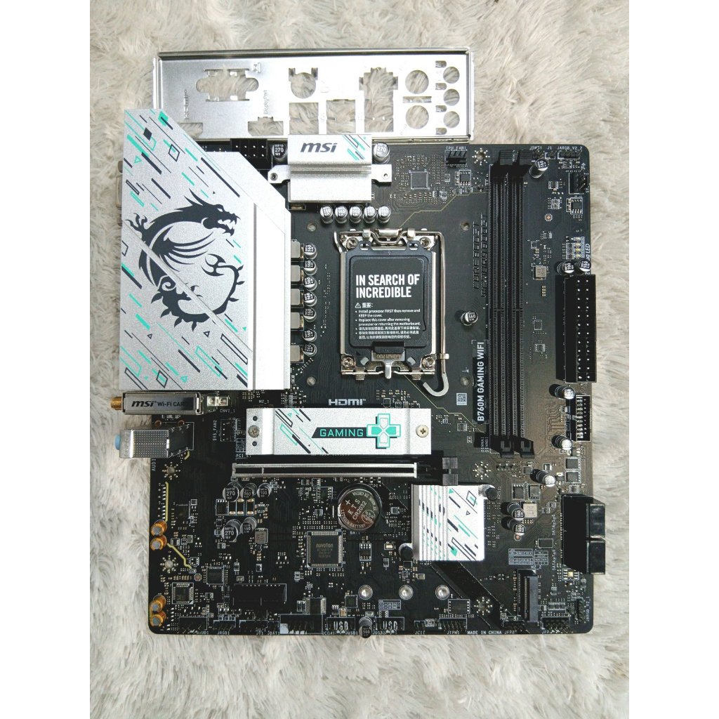 MOBO MSI B760M GAMING WIFI - Normal Siap Pakai.