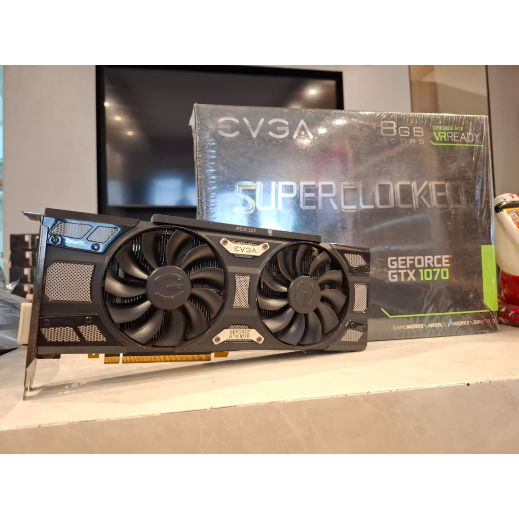 VGA EVGA GeForce GTX 1070 / GTX1070 SC GAMING 8GB GDDR5 - Second 2ND
