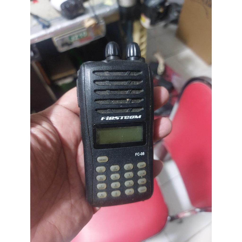 Mesin Firstcom Fc08 Vhf Normal TX RX Ht Suicom Ct08 Vhf Unit Saja  Fc-88 tanpa baterai tanpa antena 