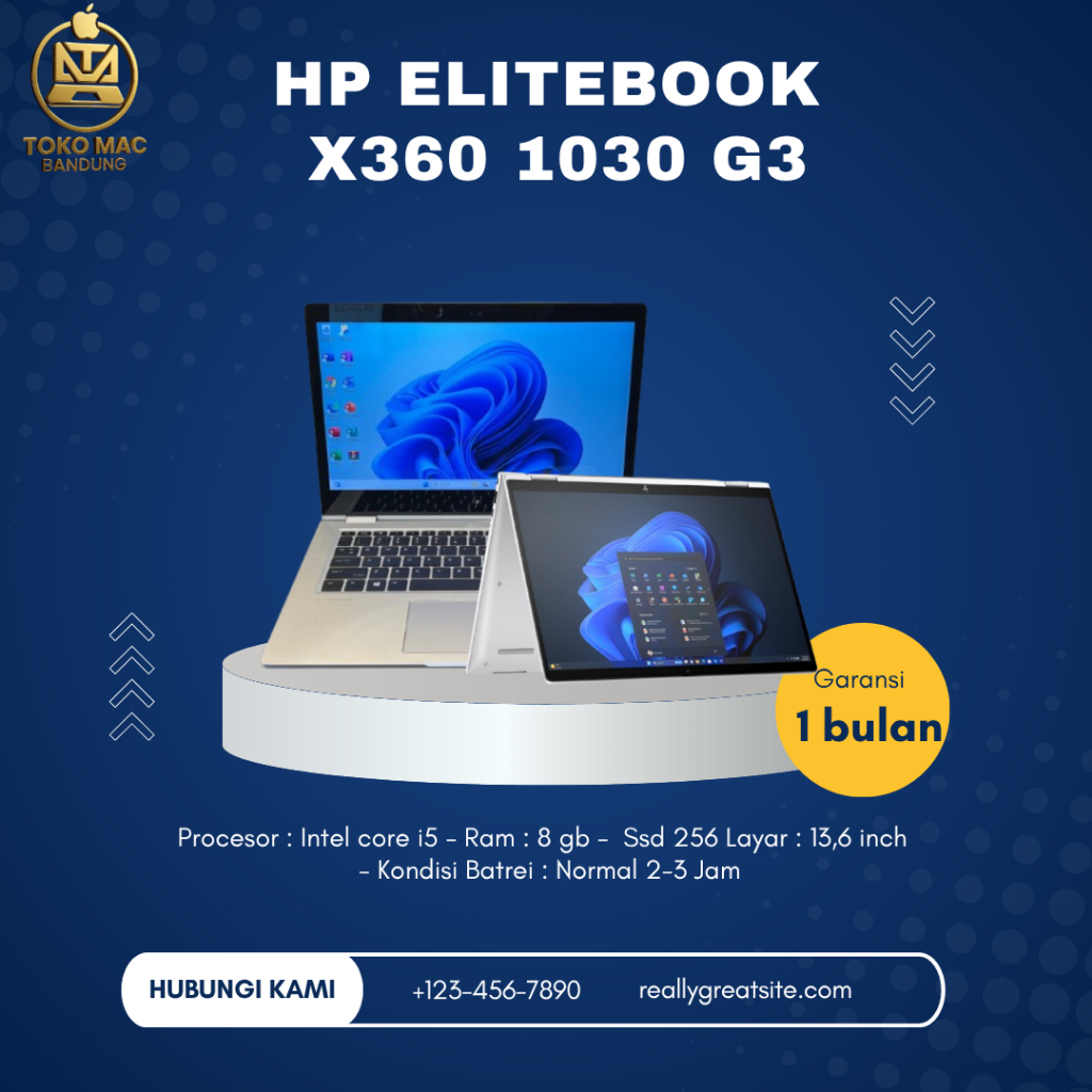 HP ELITEBOOK X360 1030 G3