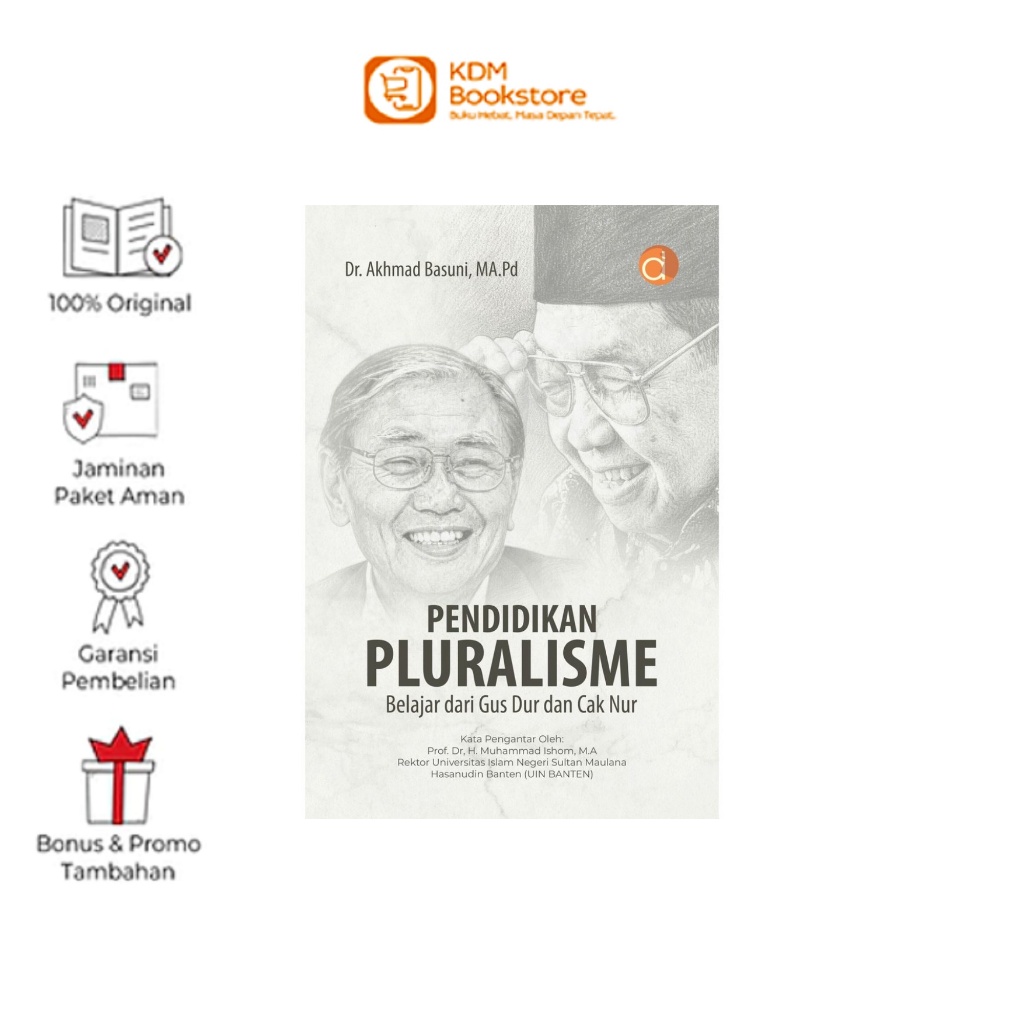 Buku Pendidikan Pluralisme Belajar dari Gus Dur dan Cak Nur | Pendidikan | Deepublish | 2026