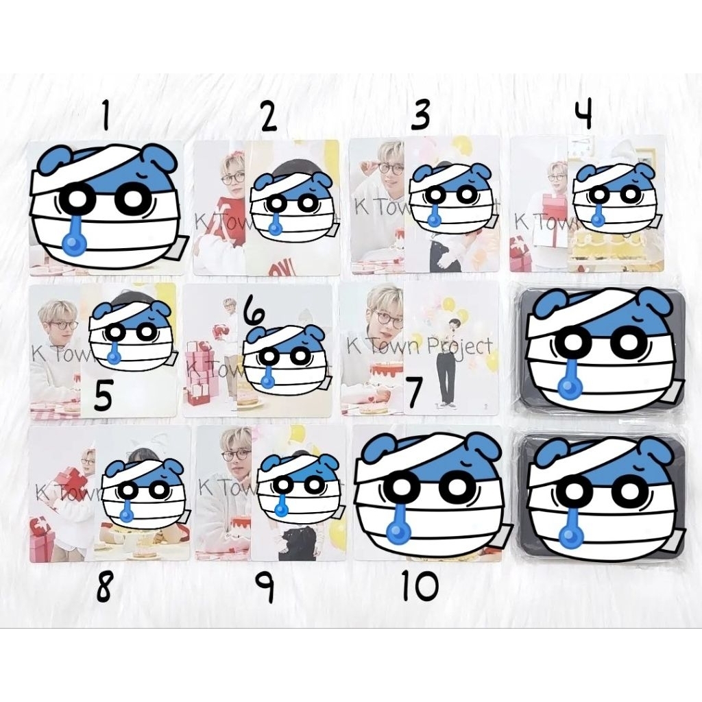 [READY - CLEARANCE SALE] TXT BEOMGYU TAEHYUN BIRTHDAY PARTY MERCHANDISE MERCH MD HBD PHOTOCARD PC