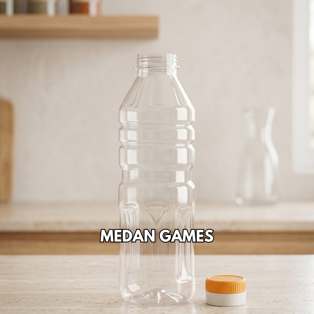 Botol Plastik 500 ml isi 112 botol per Bal Tutup Segel  Ramping, Kokoh & Siap Isi