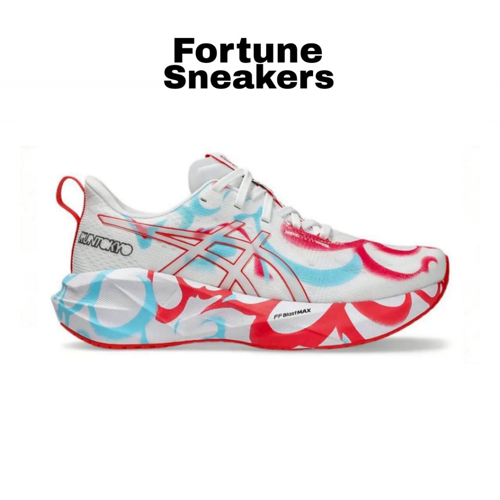 Asics Novablast 5 Tokyo White Aquarium