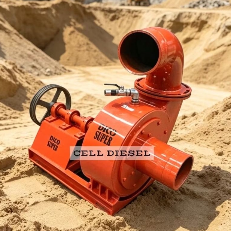 Pompa Sedot Pasir 4Inch DICO SUPER