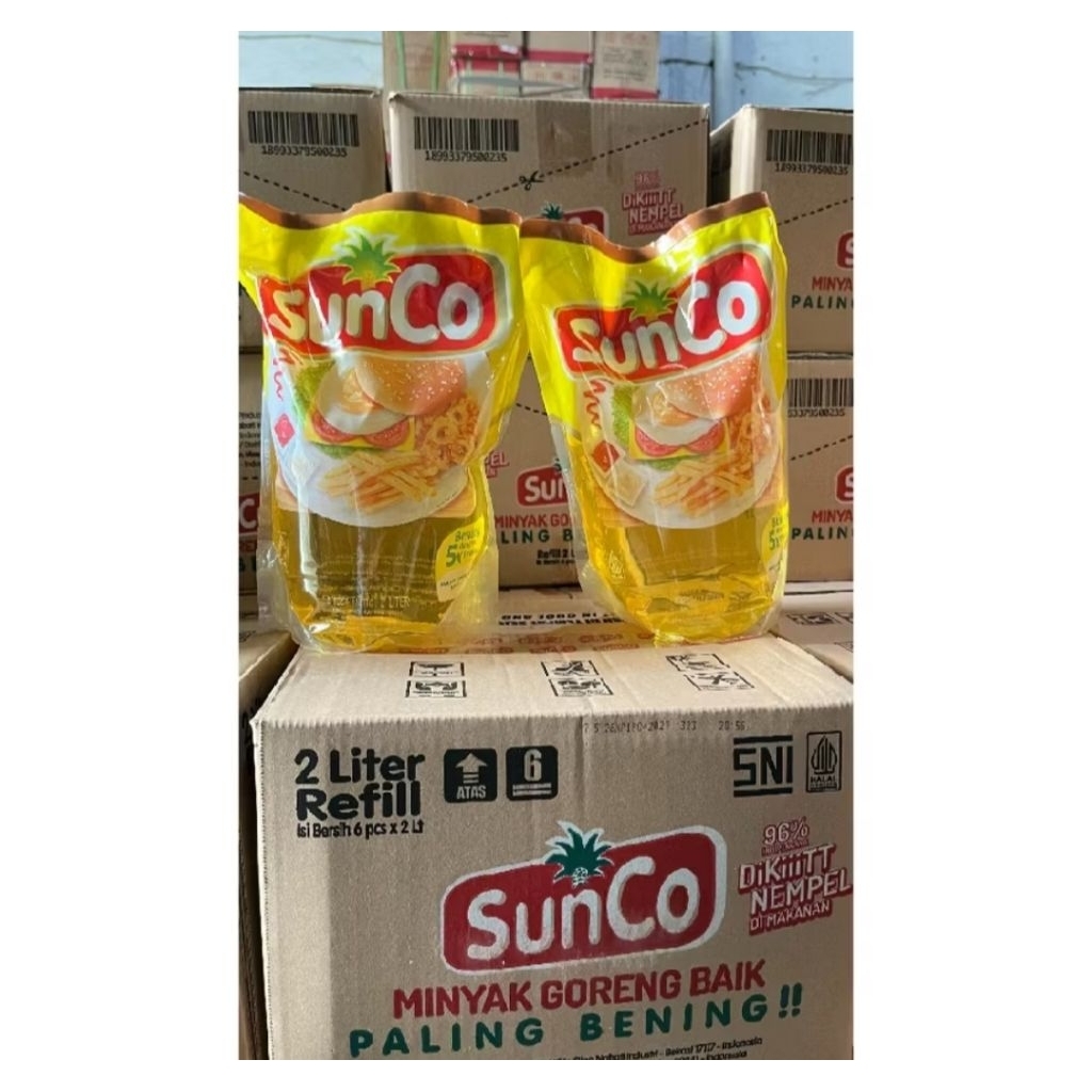 Sunco 2L / Minyak Goreng Sunco 2L / Minyak goreng premium murah 2L