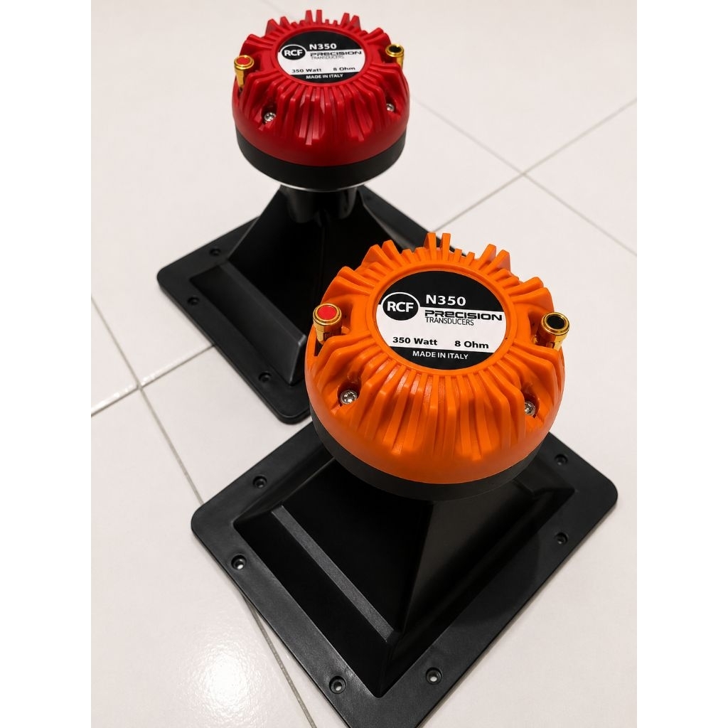 PAKET TWETER RCF N 350 + HORN TWETER 15X19 PLASTIK PVC IMPORT