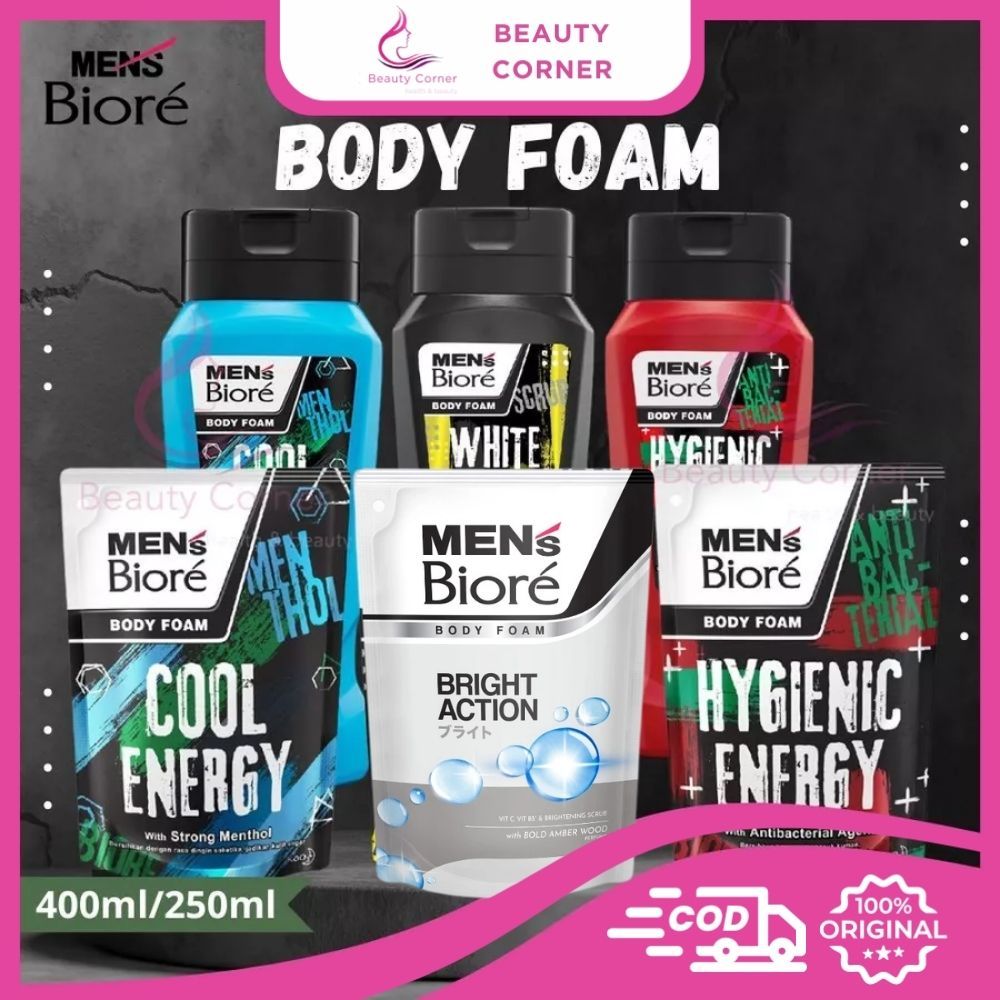 Biore Men's Body Foam - Sabun Cair