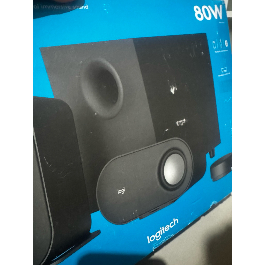 logitech speaker z407 second preloved