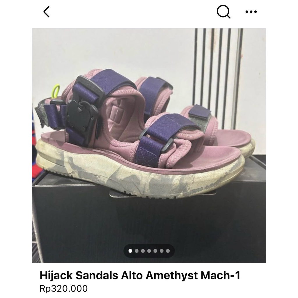 alto amethyst hijack sandal