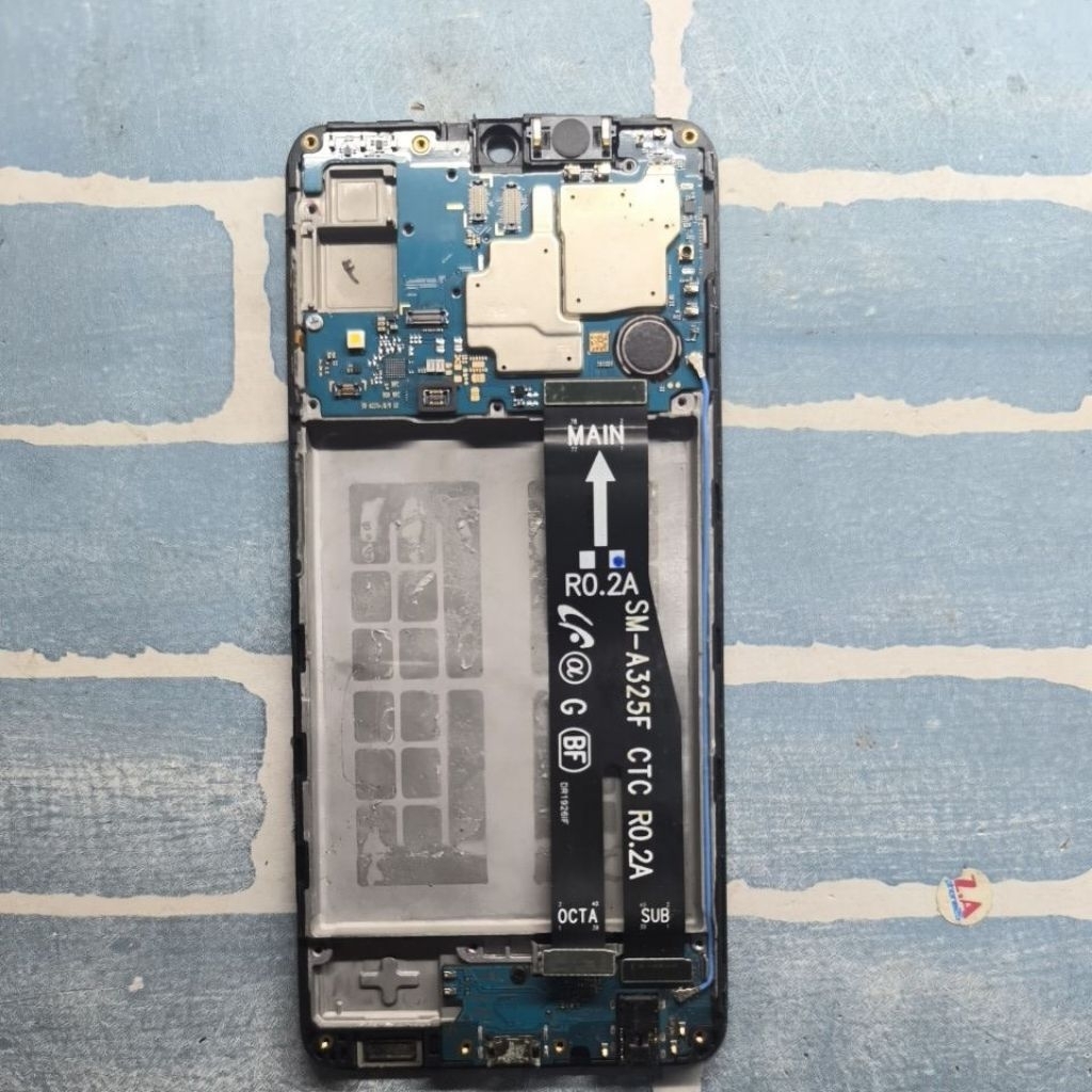mesin samsung A22 normal