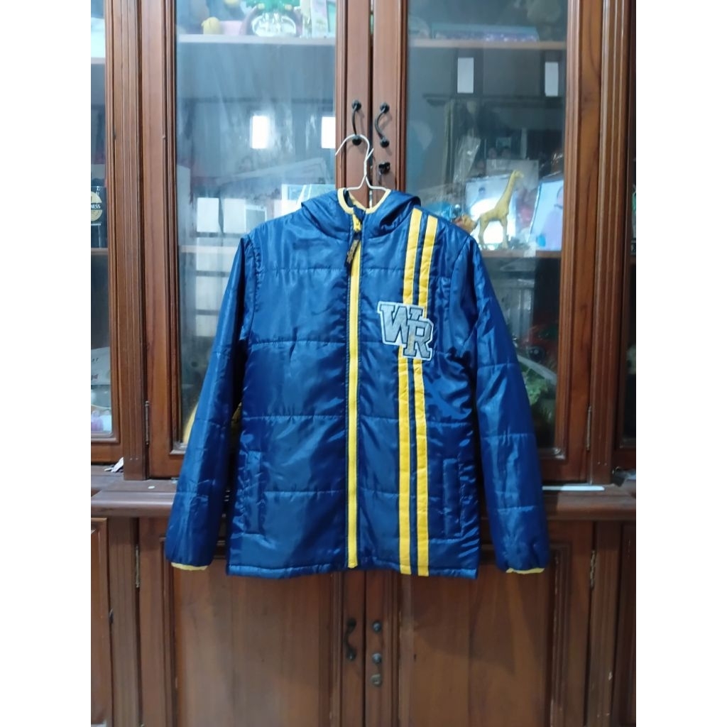 jaket bomber babydool size M,WRANGLER jaket light hoodie size160