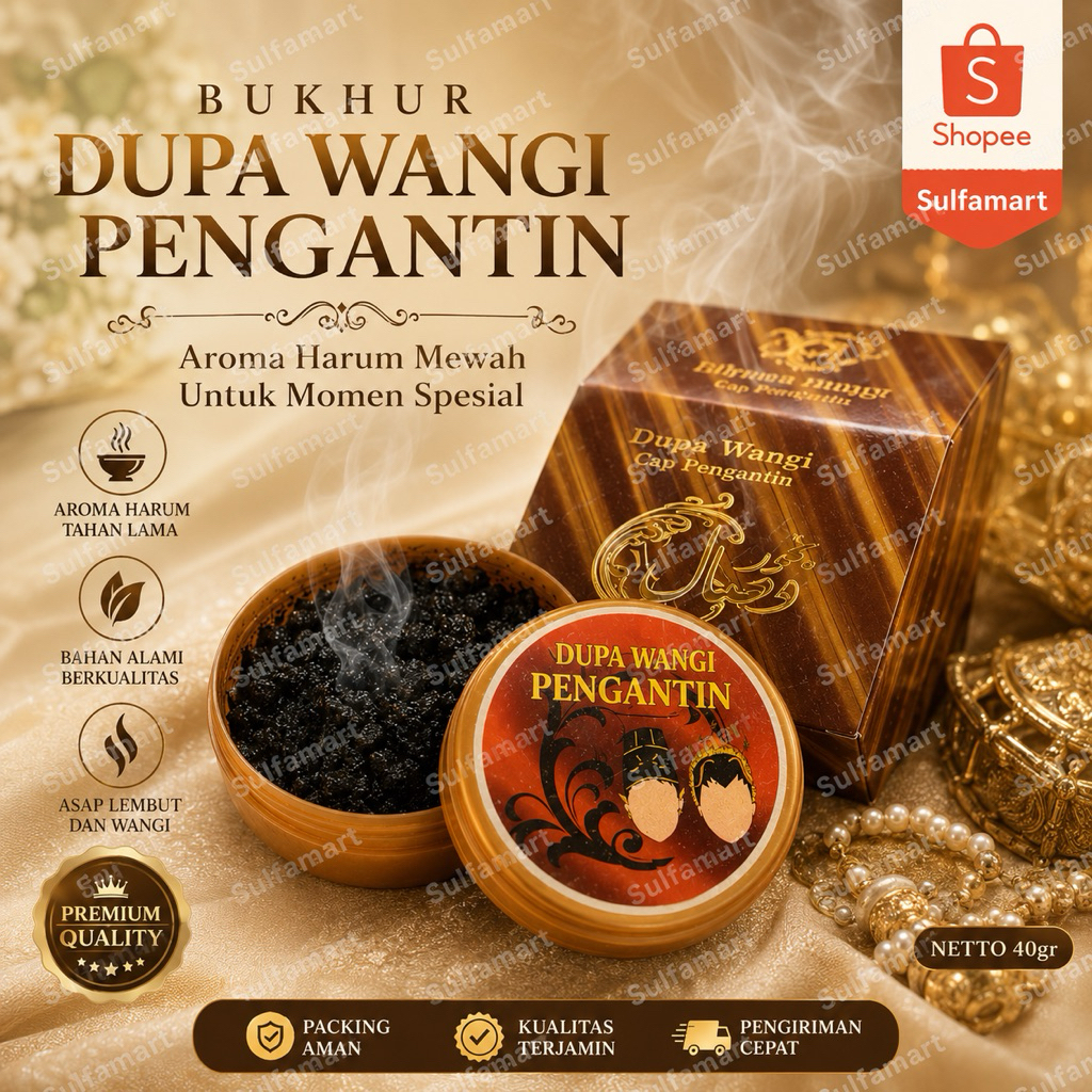 Bukhur Dupa Pengantin Bukhur Pekalongan 30gr Dupa Bukhur Dupa Pengantin