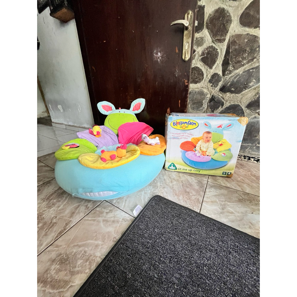 ELC FARM BLOSSOM SIT ME PLAYMATE MAINAN DUDUK BAYI SOFA TIUP BAYI PRELOVED
