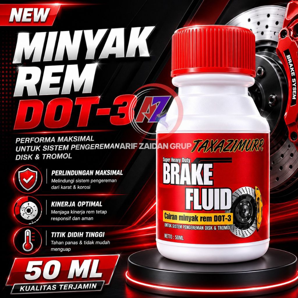 Minyak Rem MOTOR Dot 3