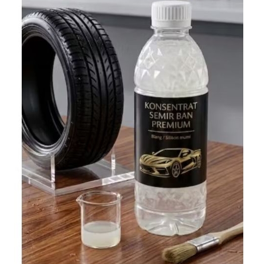 Biang semir ban  /konsentrat semir ban /kit ban jadi 2 liter