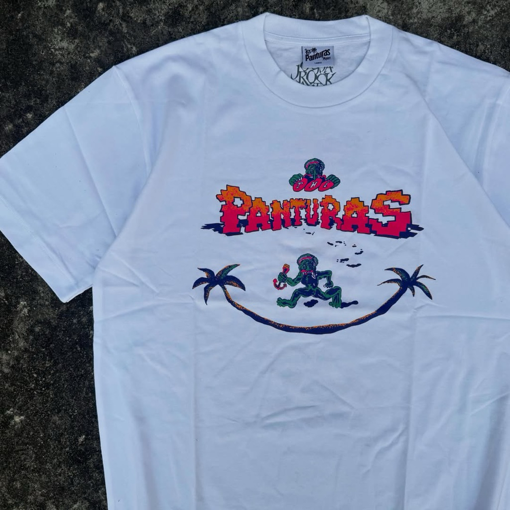 THE PANTURAS X JOGJAROCKARTA TSHIRT WHITE