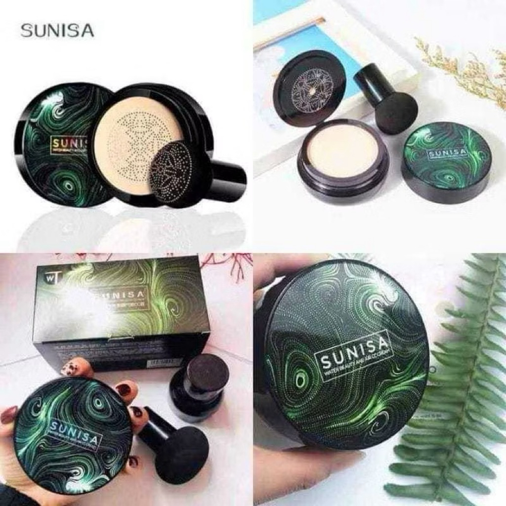 SUNISA Air Cushion BB CC Cream moisturizing Foundation Ori CC CREAM WATERPROOF
