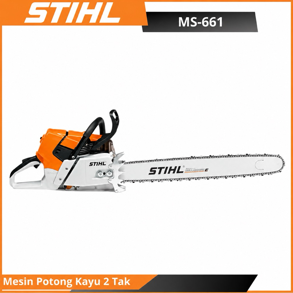 STIHL MS 661 Mesin Potong Kayu 2 tak Gergaji Chain saw 25inch MS661