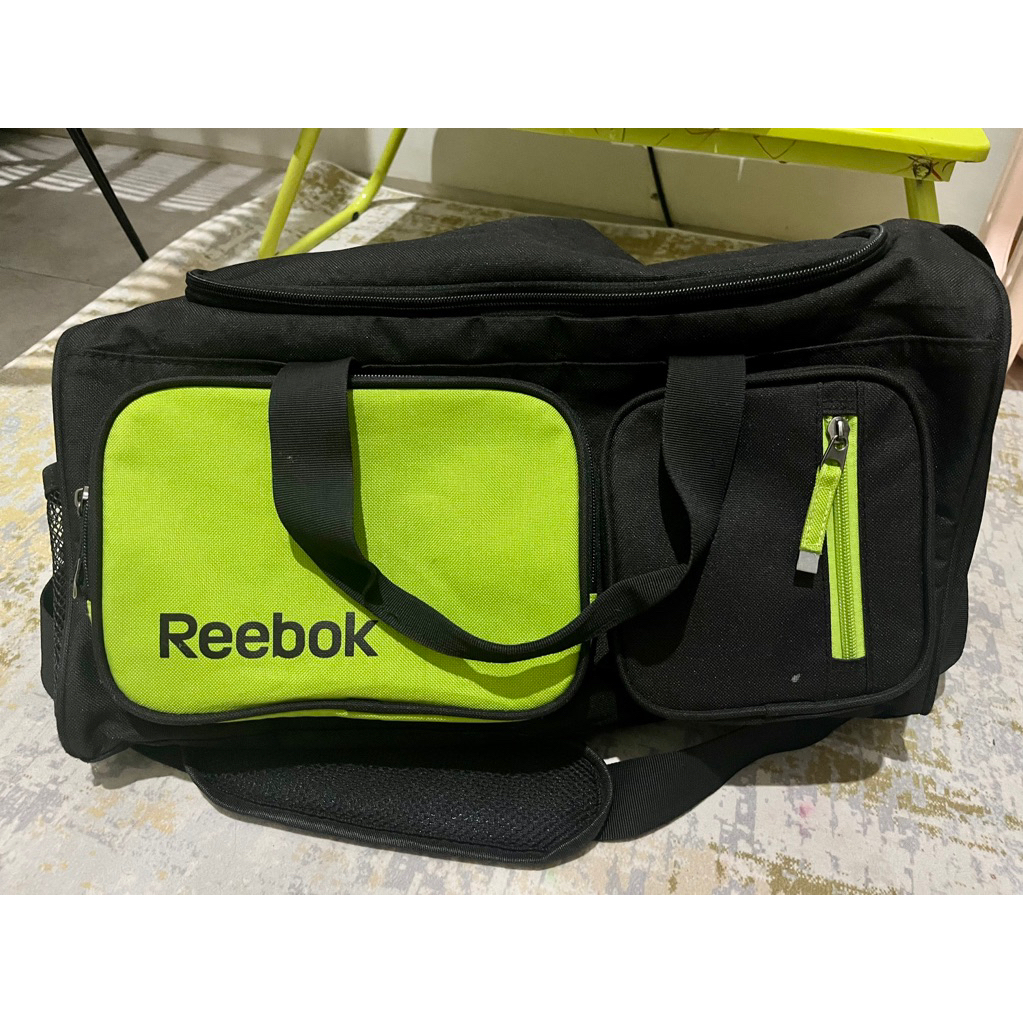 tas gym reebok duffle bag