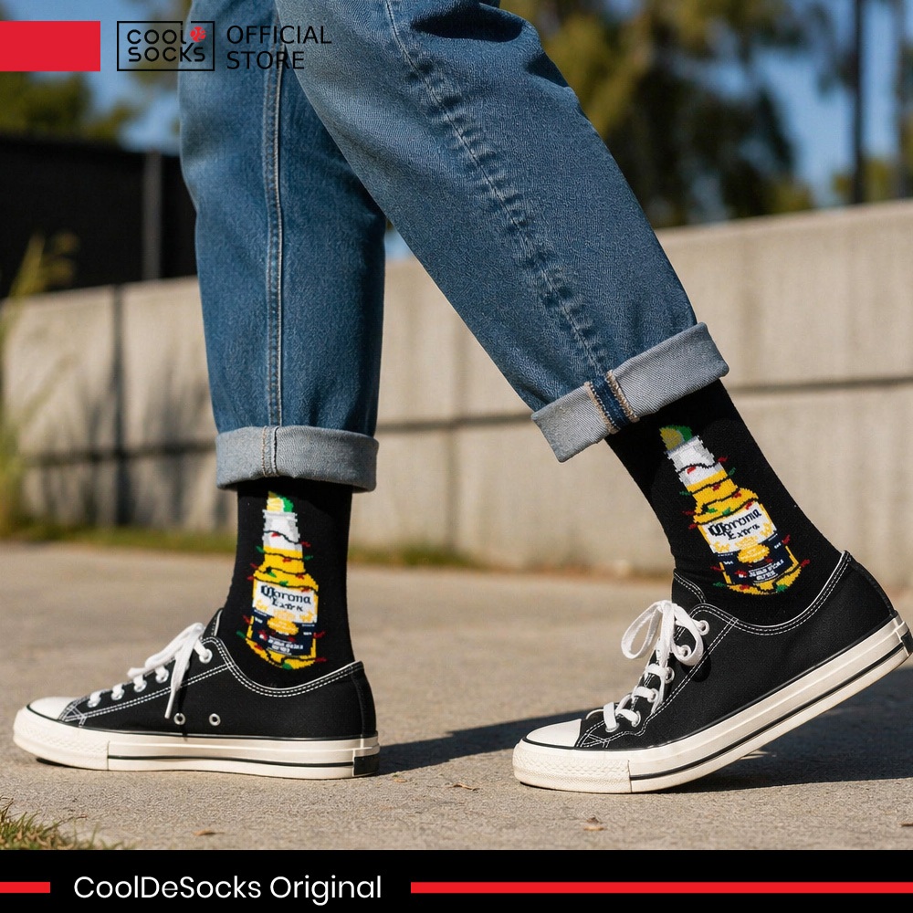 Kaos Kaki CoolDeSocks Original | Corona Extra