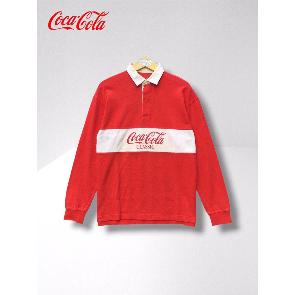 POLO RUGBY GU X COCA COLA // SIZE M
