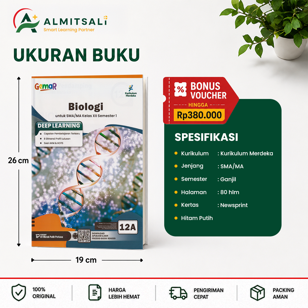 LKS Biologi Kelas 10 11 12 SMA/MA Semester 1 Kurikulum Merdeka Deep Learning | GEMAR Alternatif Inte