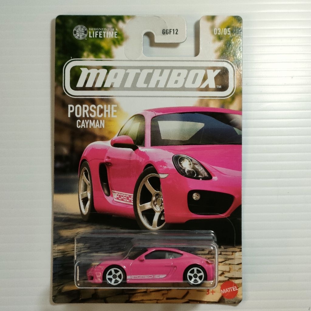Matchbox Porsche Cayman Pink
