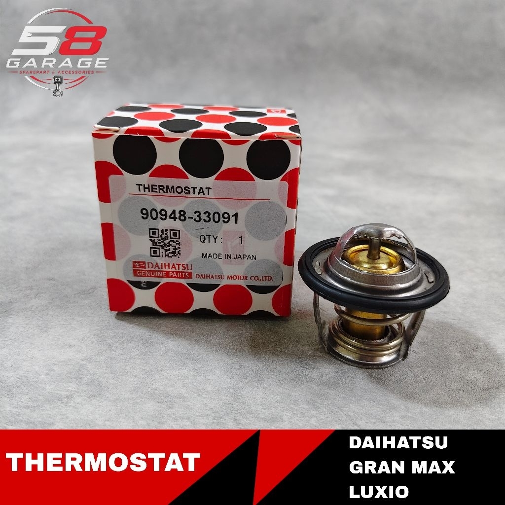 THERMOSTAT TERMOSTAT RADIATOR DAIHATSU GRAN MAX GRANDMAX LUXIO SPAREPART MOBIL 9094833091